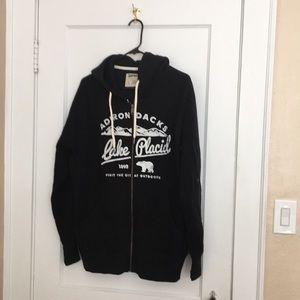 Men’s large black hoodie